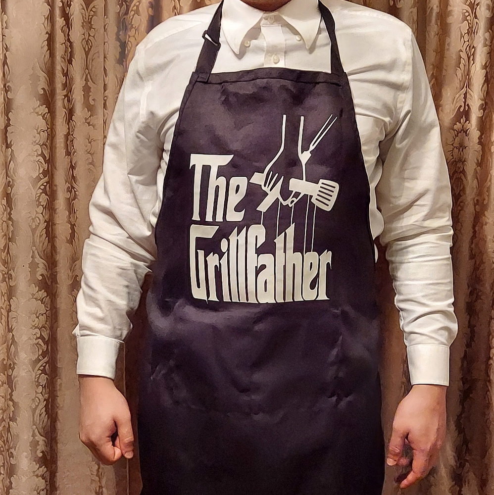 Apron bbq father happy Birthday
